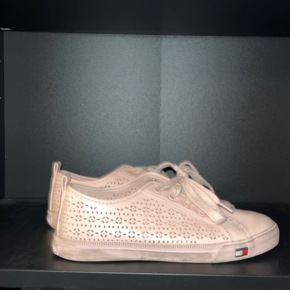 PINK TOMMY SNEAKERS - Picture 1 of 7